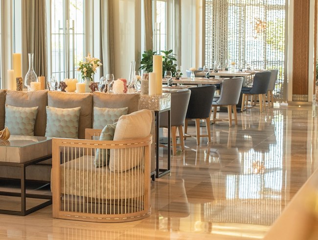 Wine Dinner with Purple Circle 